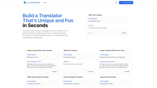 Translator Maker