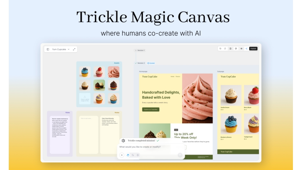 Trickle Magic Canvas