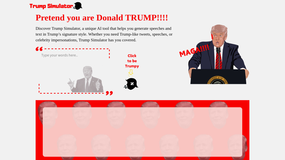 Trump Simulator