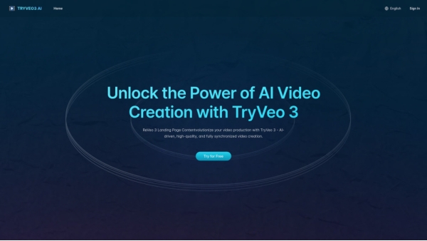 TryVeo3.ai: Free Access to Google Veo 3 for AI Video Generation