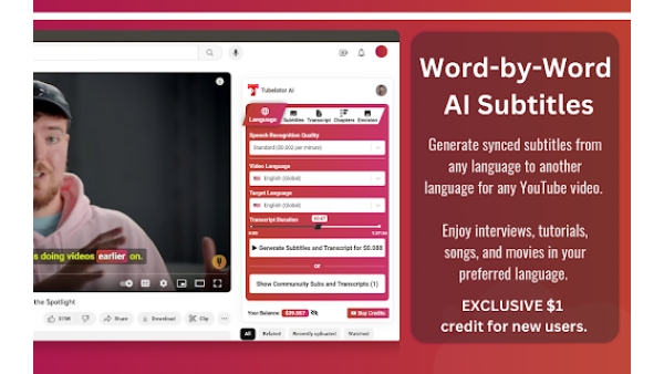 Tubelator AI - Chrome Extension