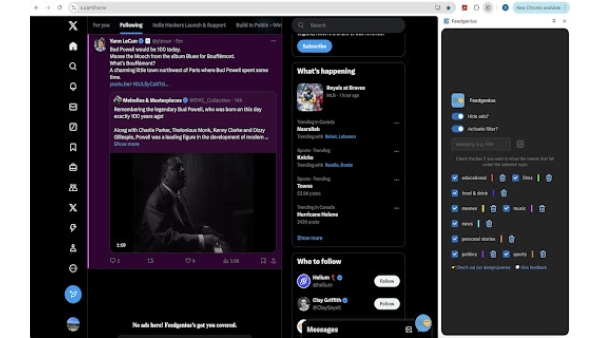 Twitter Filter - Chrome Extension
