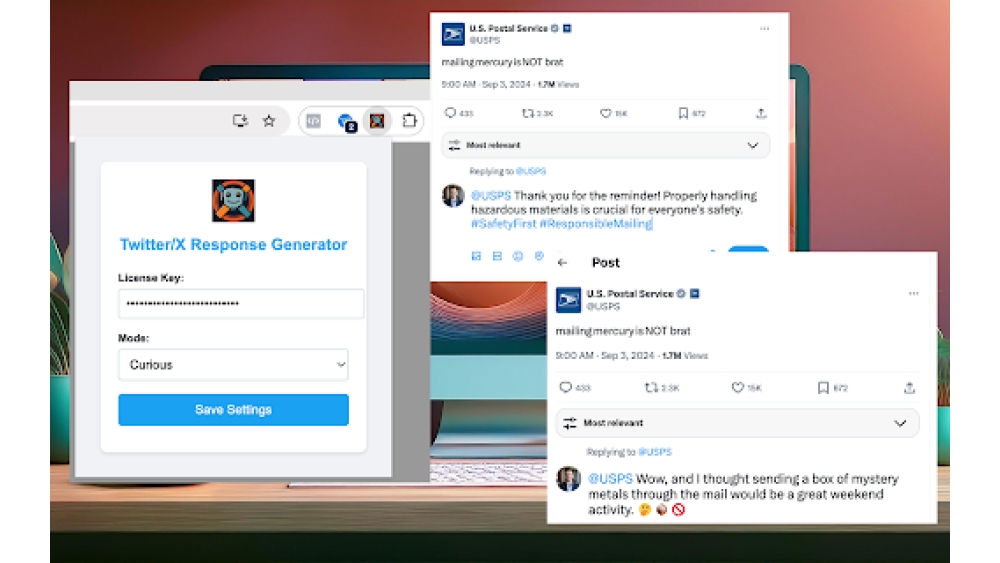 Twitter/X Response Generator - Chrome Extension