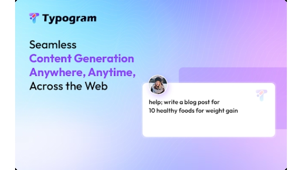Typogram - Chrome Extension