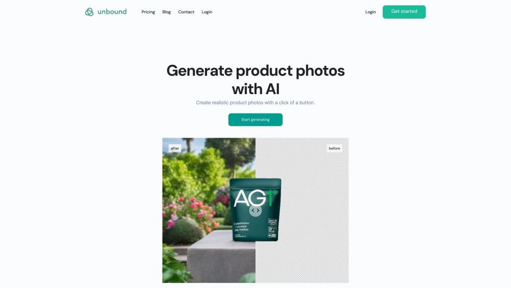 Unbound – AI Product Photos
