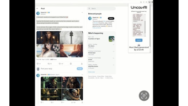 UncovAI - Chrome Extension