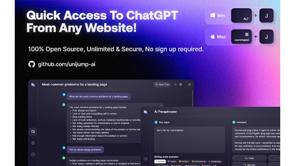 UniJump - Chrome Extension