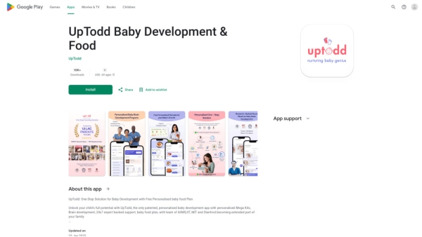 UpTodd Baby Development & Food
