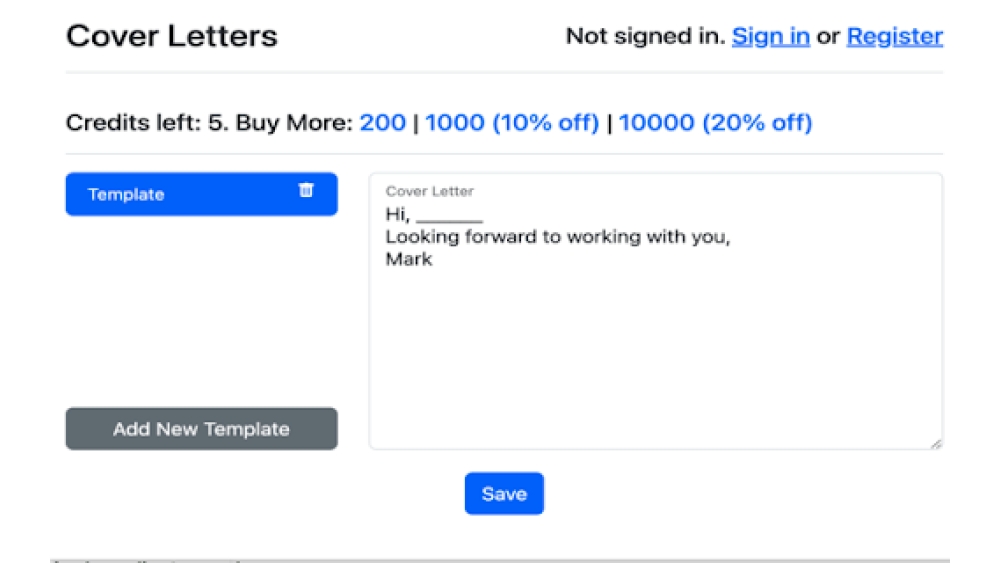 Upwork ChatGPT Cover Letter Generator - Chrome Extension