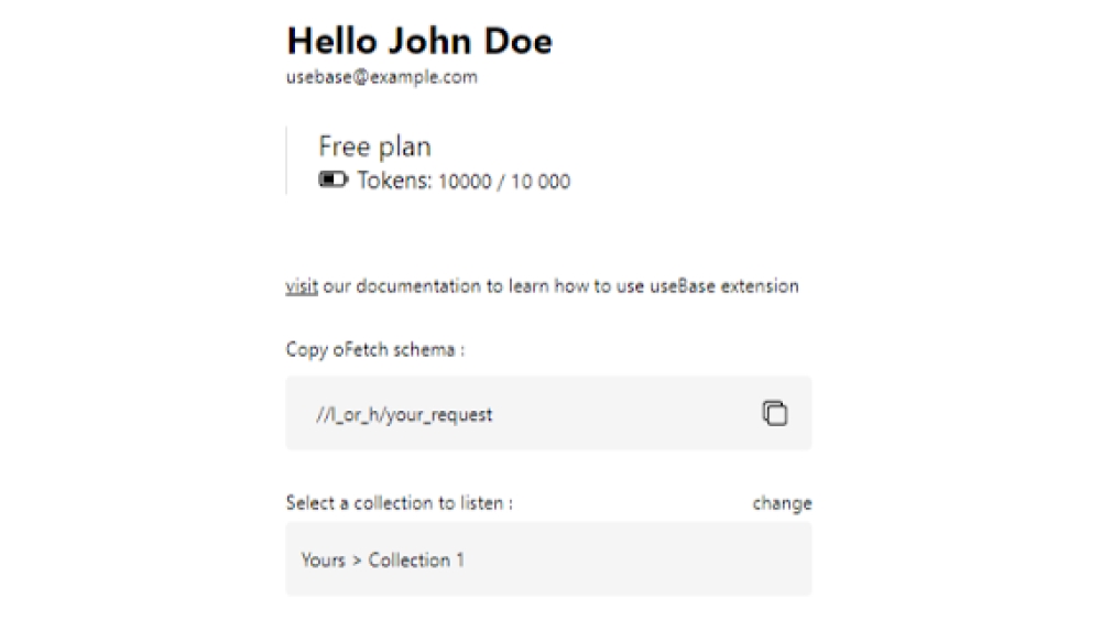 useBase Chrome Extension - Chrome Extension