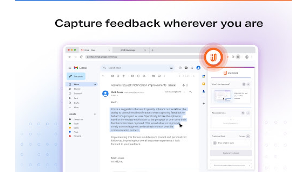 UserVoice Feedback Extension - Chrome Extension