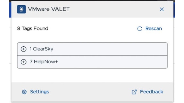 VALET - Chrome Extension
