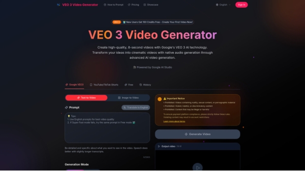 veo 3 free video generator