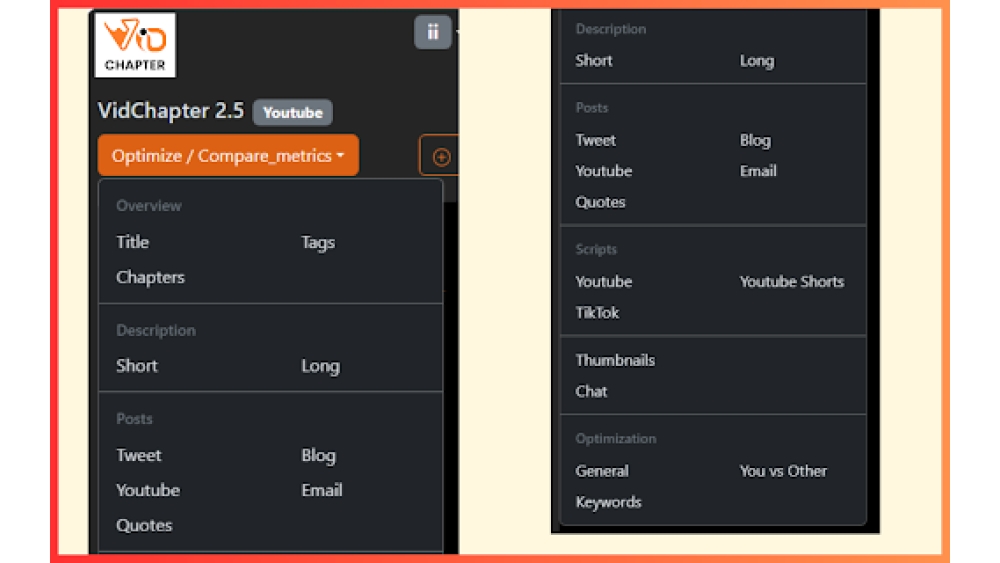VidChapter - Chrome Extension