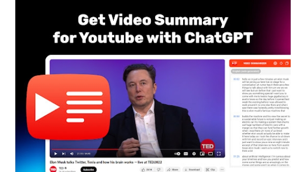 Video Summarizer - Chrome Extension