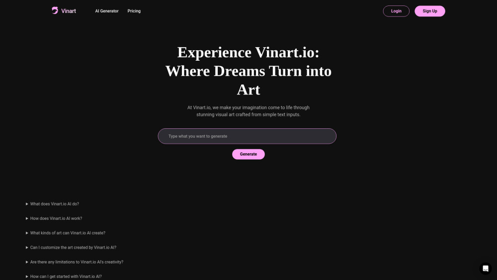 Vinart.io