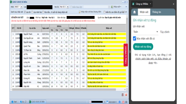 VNEDU Tool - Chrome Extension