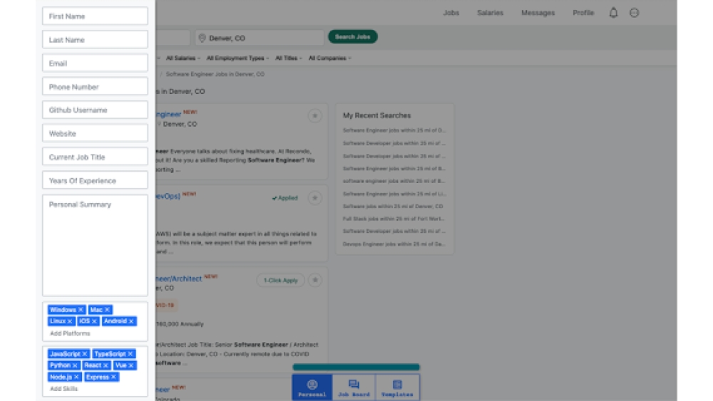 Vocation - Chrome Extension