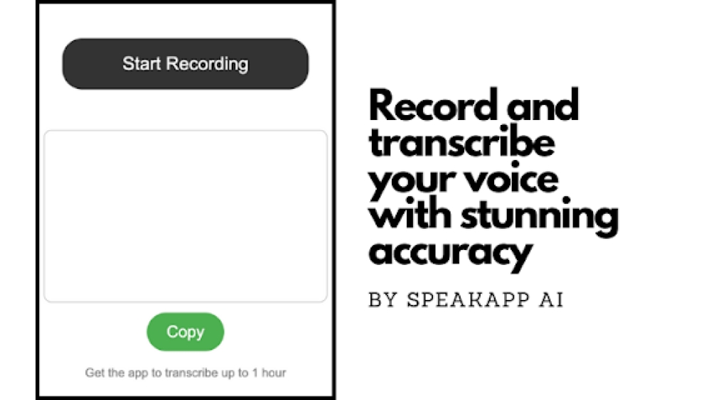 Voice Transcription - Chrome Extension