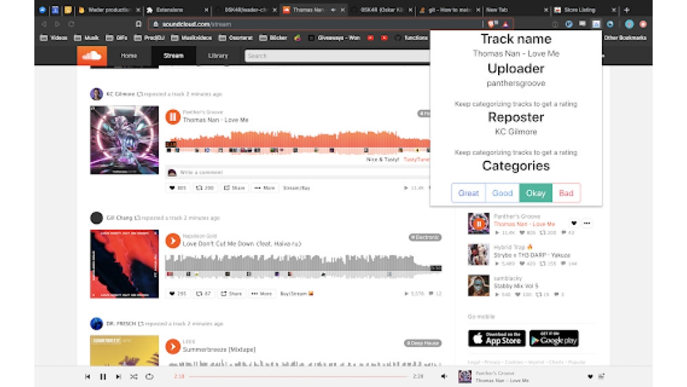 Wader - Chrome Extension