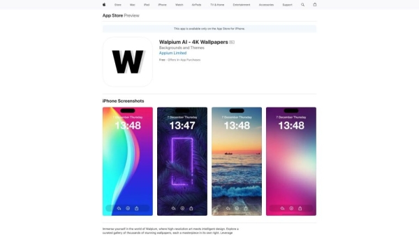 Walpium AI - 4K Wallpapers