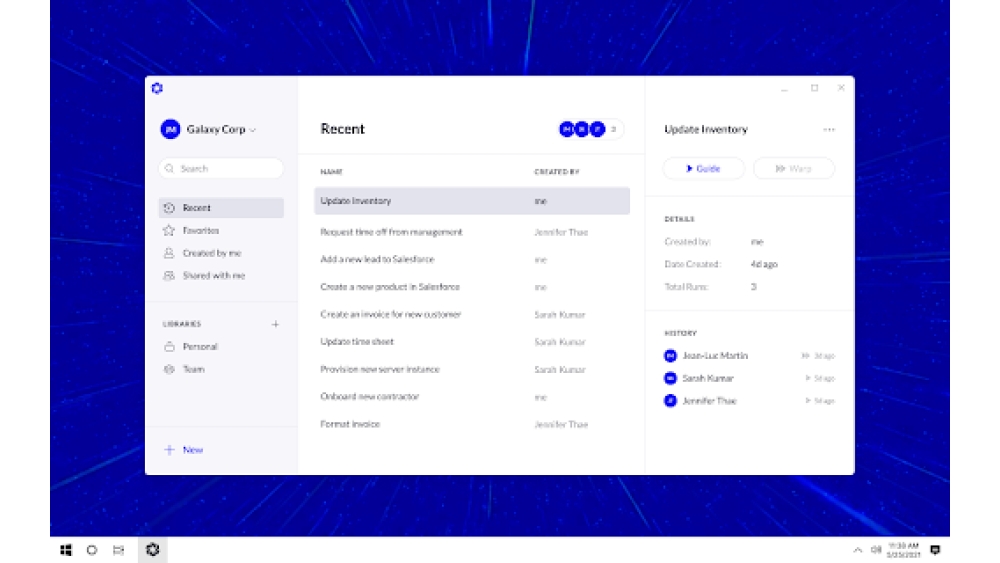 Warpdrive - Chrome Extension