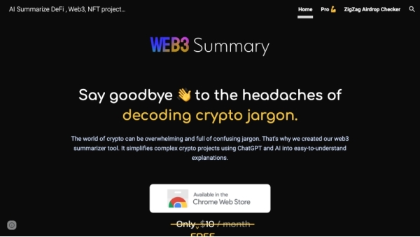 Web3 Summary