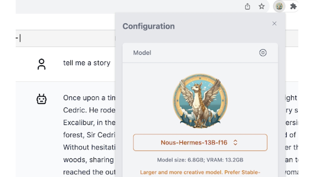 WebextLLM - Chrome Extension