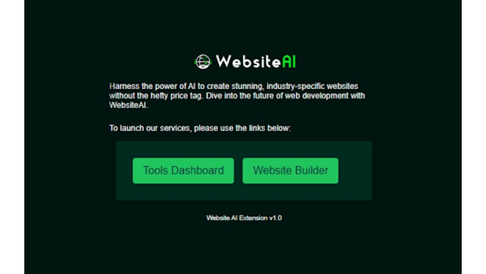 Website AI Extension - Chrome Extension