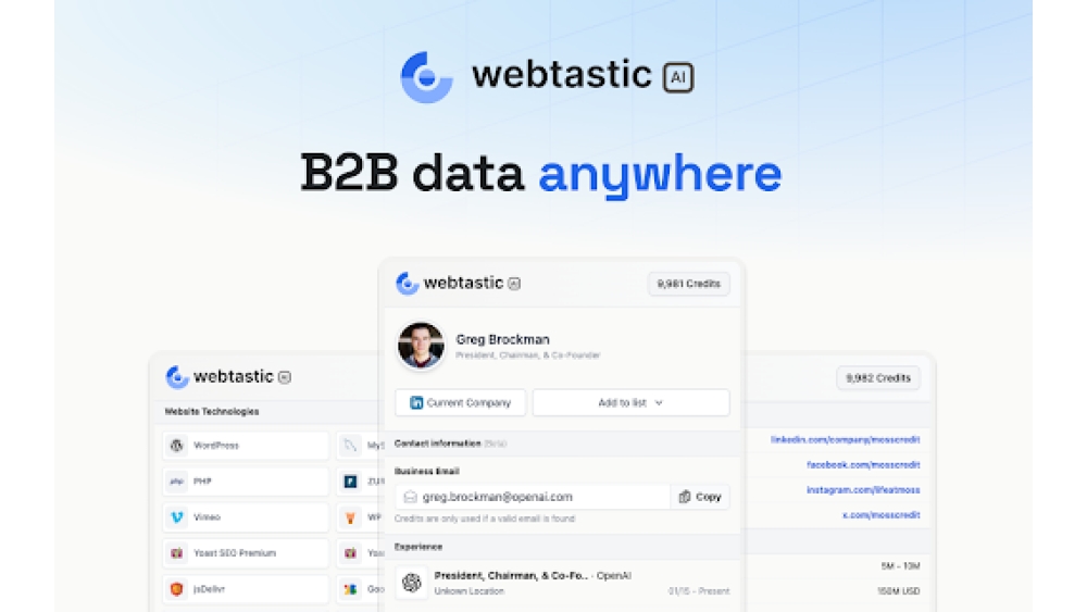 Webtastic AI - Chrome Extension