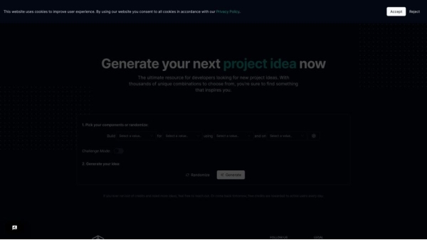 What Should I Build Next?