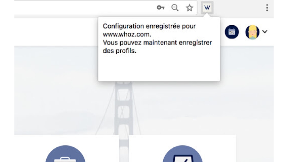 Whoz LinkedIn Extension - Chrome Extension