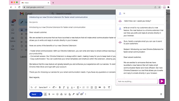 Wilfie AI Chat - Chrome Extension