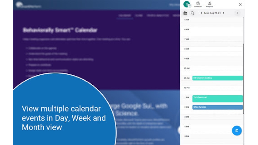 Wired2Perform® Calendar - Chrome Extension