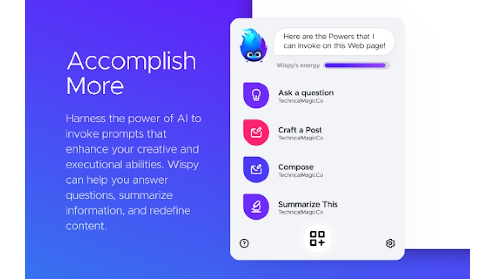 Wispy-1 - Chrome Extension