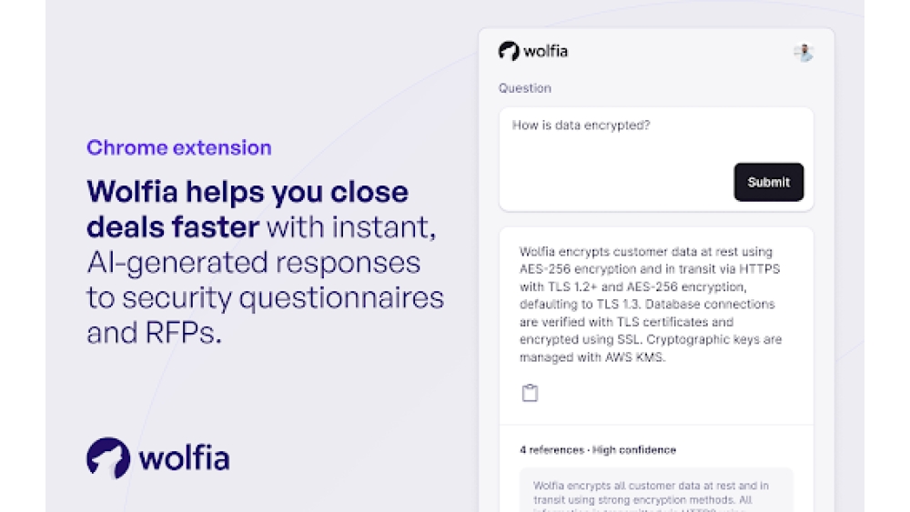 Wolfia - Chrome Extension