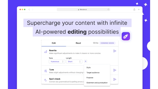 Wonder AI - Chrome Extension