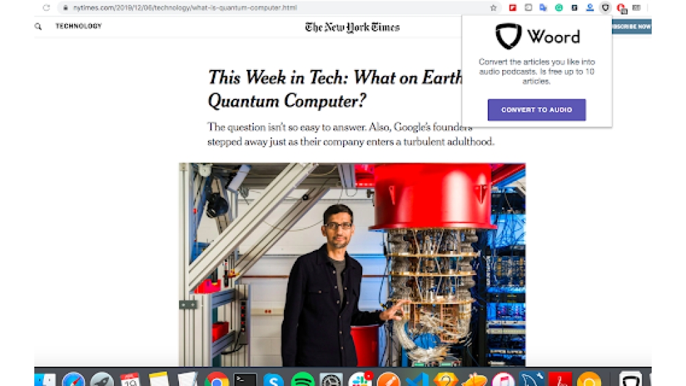 Woord - Chrome Extension