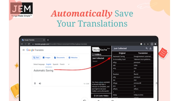 WordKache - Chrome Extension