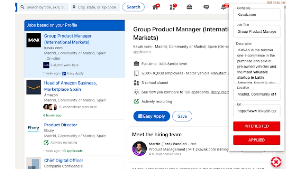 Workhunty - Chrome Extension