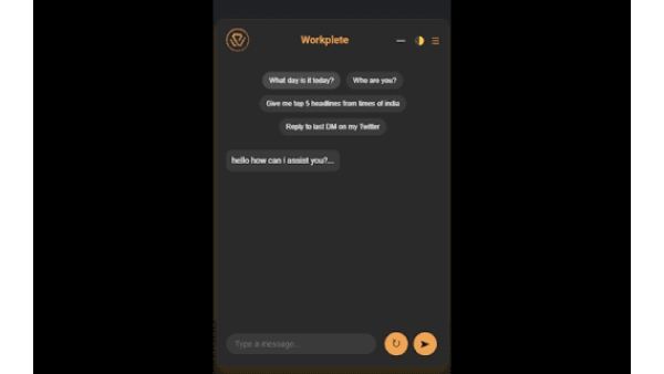 Workplete - Chrome Extension