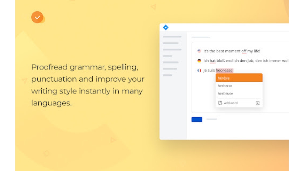 WProofreader - Chrome Extension