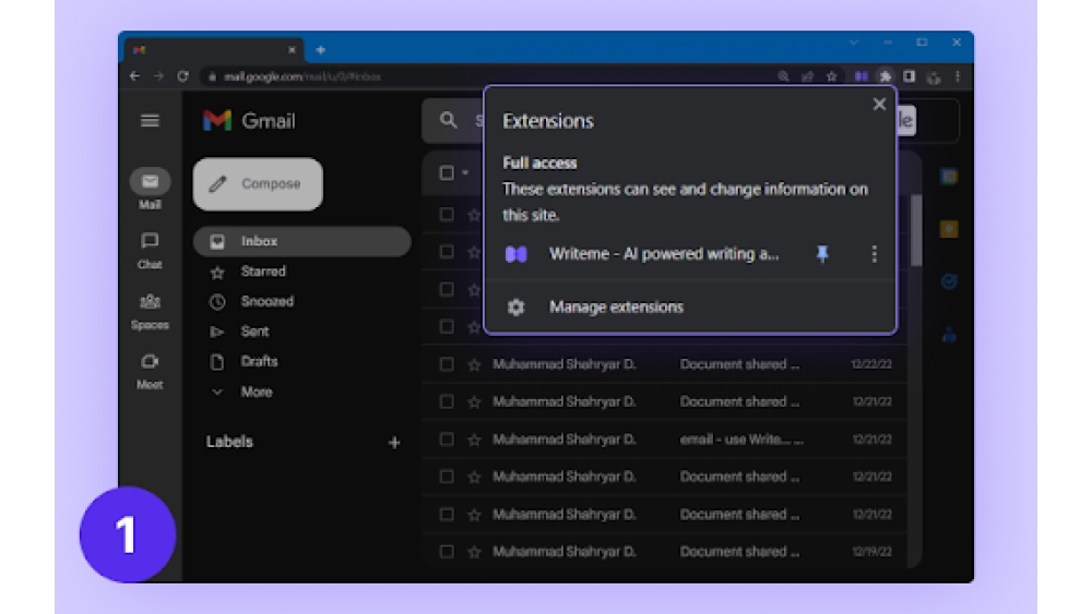 WriteMe.Ai Google Chrome Extension - Chrome Extension