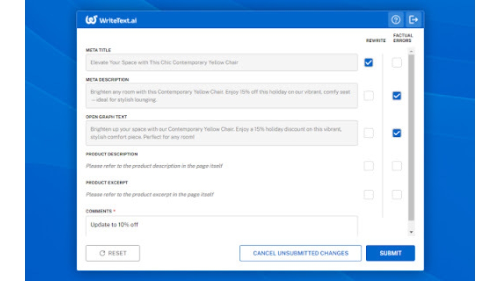 WriteText.ai Browser Extension - Chrome Extension