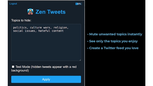 X Filter - Chrome Extension