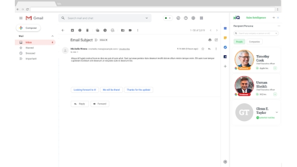 xiQ - Chrome Extension