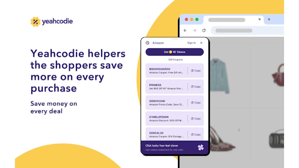 Yeahcodie - Chrome Extension