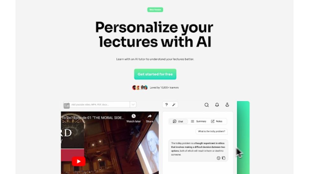YouLearn - Chrome Extension