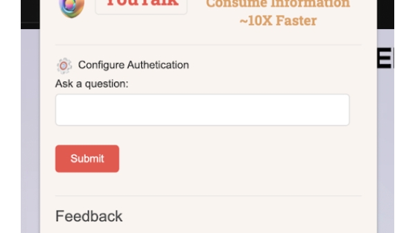 YouTalk - Chrome Extension