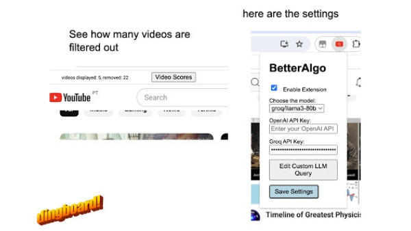 YouTube Algorithm Control - Chrome Extension